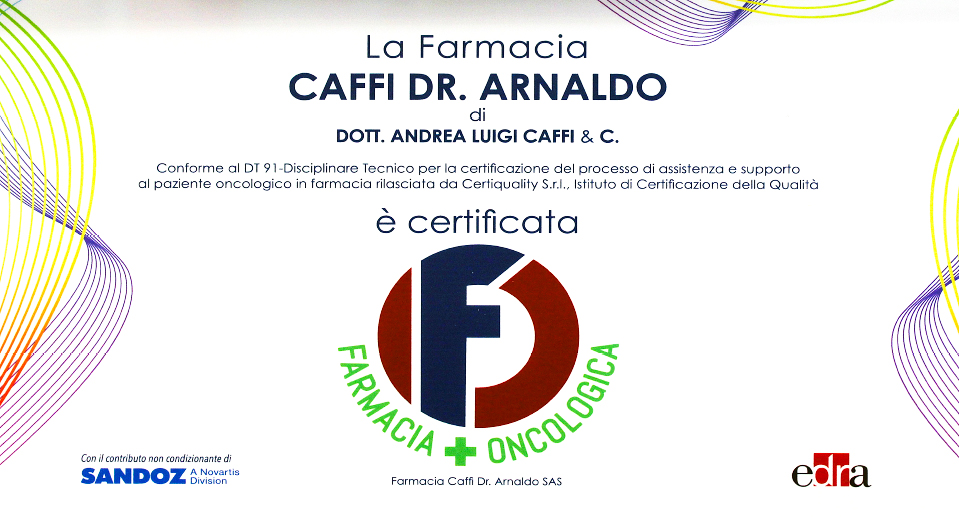 Immagine di copertina della pagina LA FARMACIA ONCOLOGICA